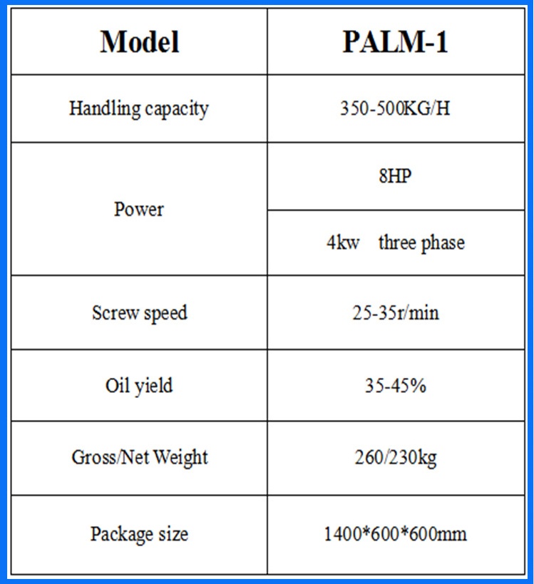 PALM-1 palm fruit oil press(图2)