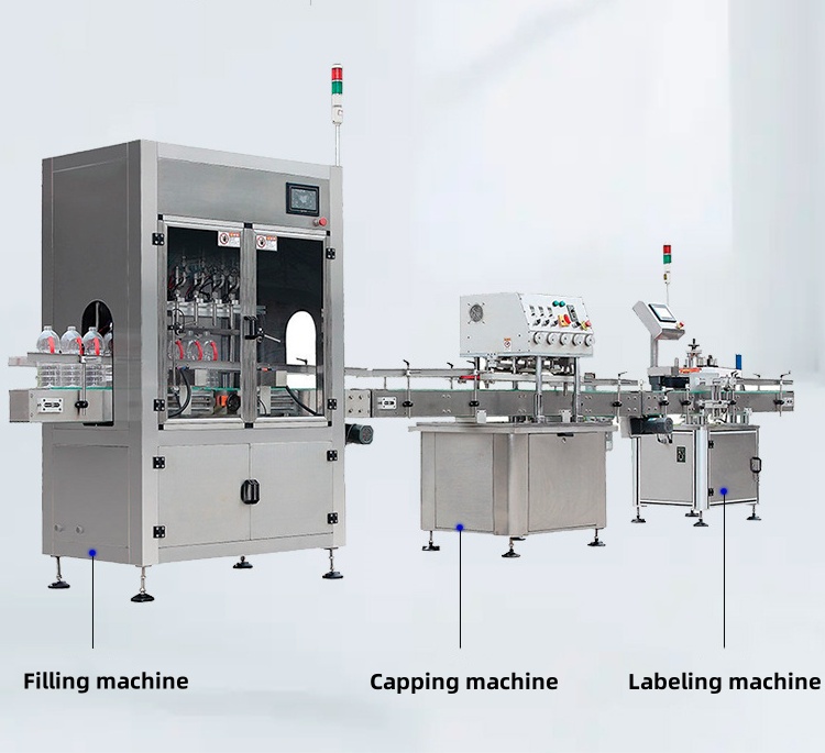 Fully automatic oil filling production line(图1)